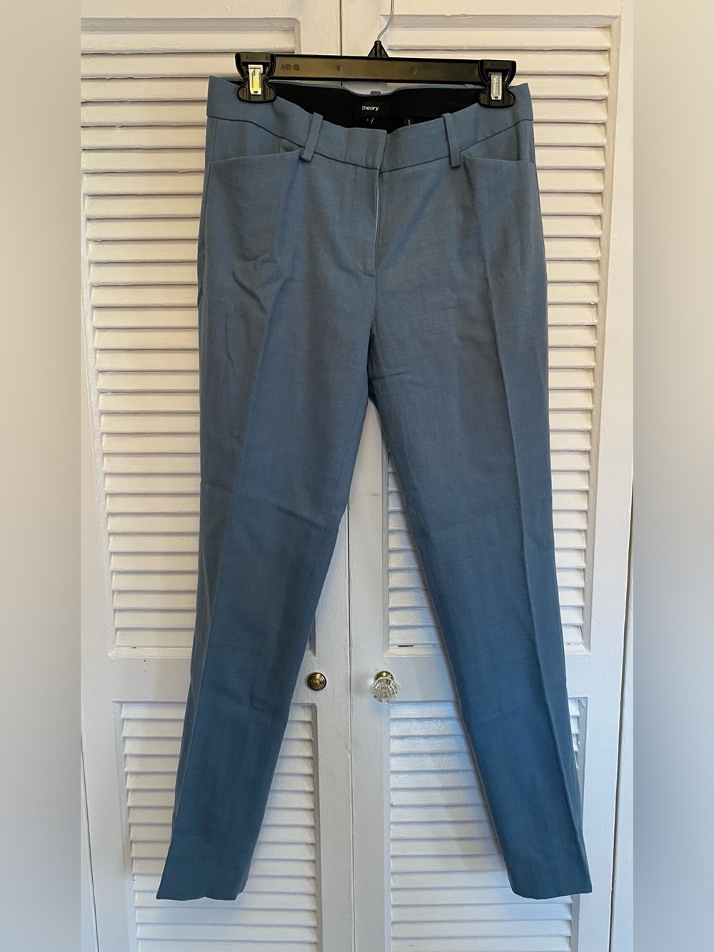 Theory Women’s Dress Pants in Slate Blue